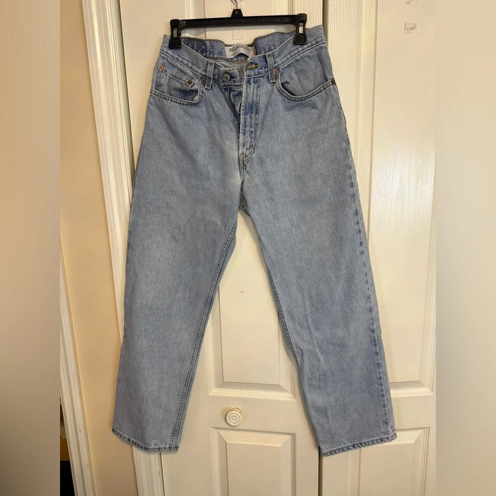 Levi's Light Blue Straight Fit‎ Jeans